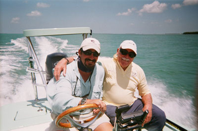 Stu Apte & Capt. Bob, key west flats fishing guide, key west fly fising guide, cudjoe key fishing guides, summerland, big pine key, sugarloaf, permit, tarpon, bonefish, double haul cast